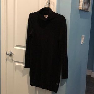 Black sweater dress/tunic